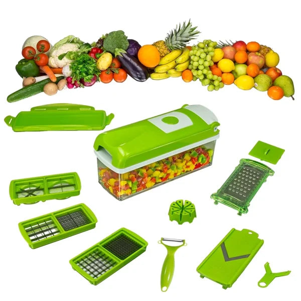 12 In 1 Nicer Dicer Plus Vegetable Slicer Chopper MM WONDERS