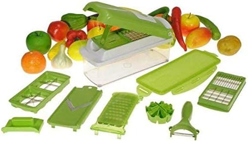 12 In 1 Nicer Dicer Plus Vegetable Slicer Chopper MM WONDERS