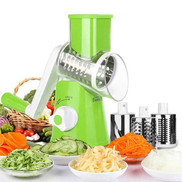 Manual Multi- Round Veg Cutter & Slicer - Kitchen Essential MM WONDERS