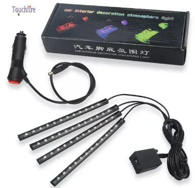 High quality Multicolour 48-LED Car Interior Ambient Light Featuring An Remote Control-12V MM WONDERS