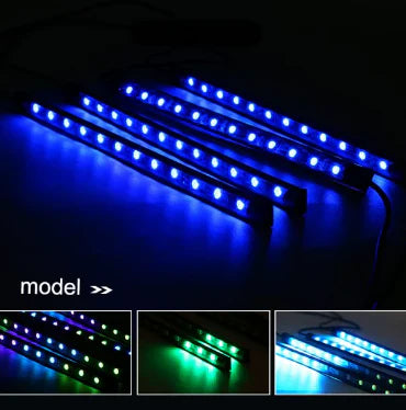 High quality Multicolour 48-LED Car Interior Ambient Light Featuring An Remote Control-12V MM WONDERS