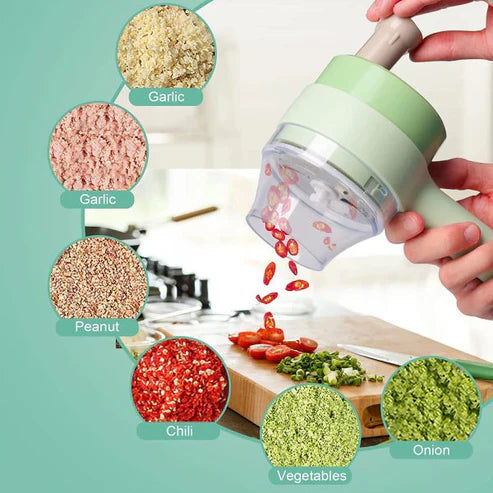 Electric Multi-Functional  Food Chopper - Slice & Dice with very  Ease! MM WONDERS