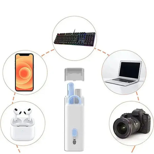 7-in-1 Headset Kit Featuring An Adjustable Keyboard &Earphone Cleaning Tools MM WONDERS