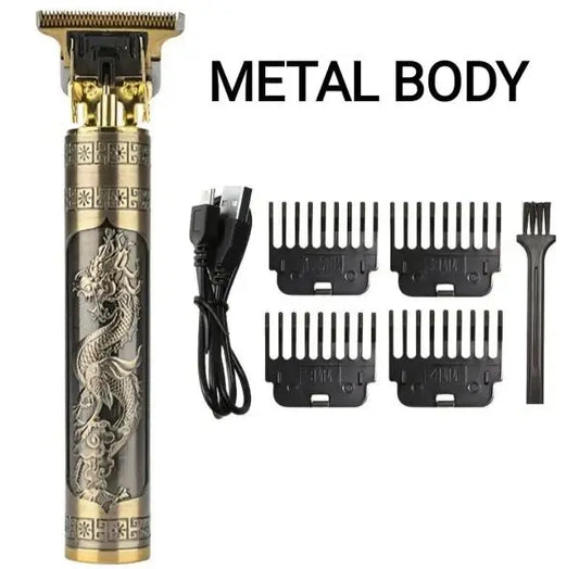 "Elite Cordless Men's Hair and Beard Trimmer with Metal Shaver" MM WONDERS