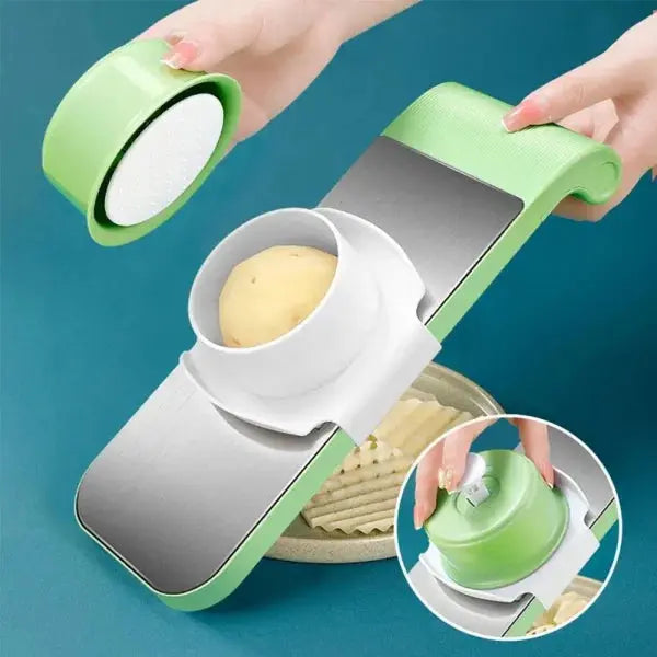 5-in-1 Stainless Steel Veg Cutter & Grater MM WONDERS